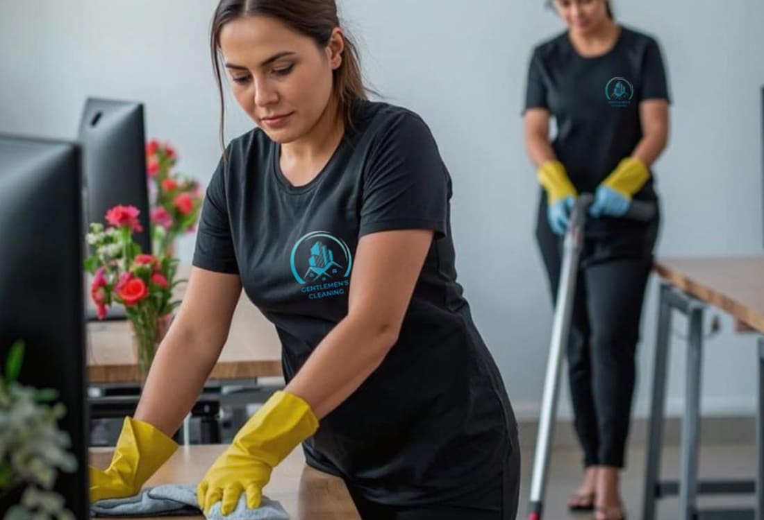 Our cleaning team at work